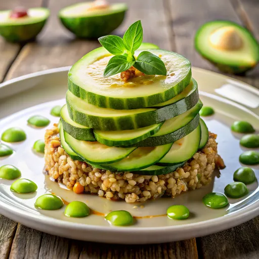 ज्वार और एवोकाडो सलाद